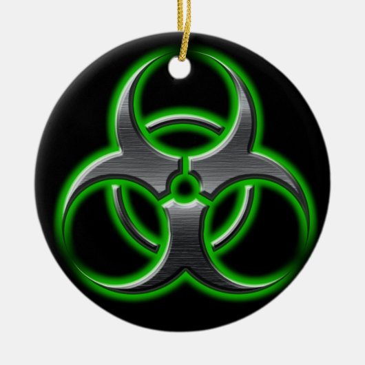 Bio-Hazard Ornament Green (Voorkant)
