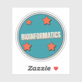 Bio-informatica Sticker (Vel)