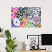 Bio-Logical-Donut poster (Thuiskantoor)