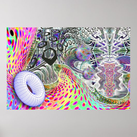 Bio-Logical-Donut poster (Voorkant)