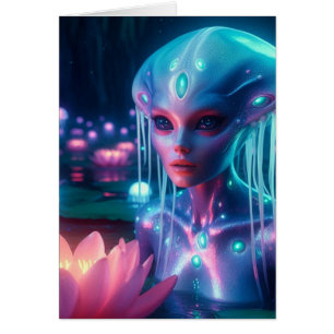 bio-luminescent zwemmen Alien Alle gelegenheden