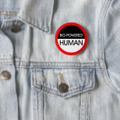 Bio-Powered Human Ronde Button 5,7 Cm (In situ)