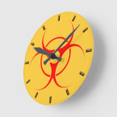 Bio-risicovereiste klok Bio-Hazard Cadeur Decor (Hoek)