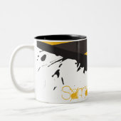 Bio Risque Prudence Bande Crime Scène Café Mug Cup (Gauche)