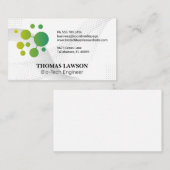 Bio Tech Modern Logo Visitekaartje (Voorkant / Achterkant)