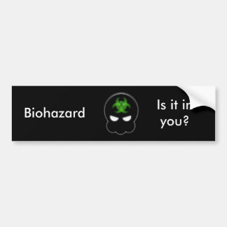 Biobumper Bumpersticker