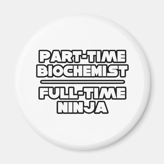 Biochemicus / Ninja Magneet (Voorkant)