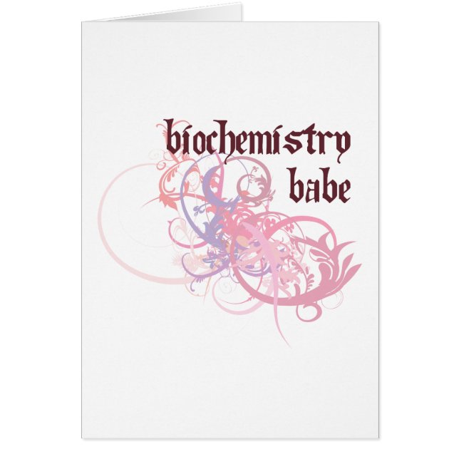Biochemie Babe (Voorkant)