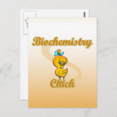 Biochemie Chick Briefkaart (Voorkant / Achterkant)