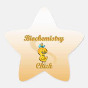 Biochemie Chick Ster Sticker