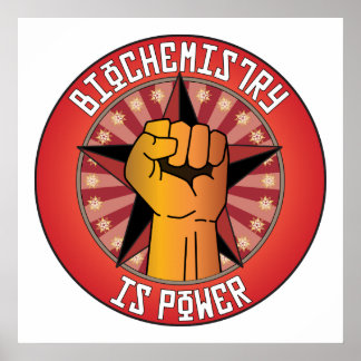 Biochemie is energie poster