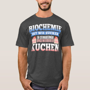 Biochemie zoals suiker is een rockhard-eetbare zak t-shirt