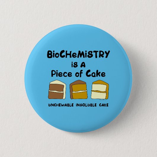 Biochemistry Cake Ronde Button 5,7 Cm (Voorkant)