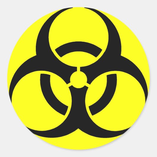 Biodanger ! Autocollant (Devant)