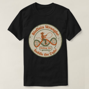BioData Wrangler Beheersing van het genoom T-shirt