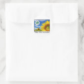biodiesel ronde sticker (Tas)