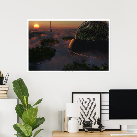 Biodome Poster (Thuiskantoor)