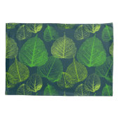 Biofiele esthetische skeletbladeren kussensloop (Achterkant-Links)