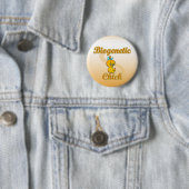Biogenetische steen ronde button 5,7 cm (In situ)