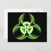 Biogevaar 08 briefkaart (Voorkant / Achterkant)