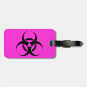 Biogevaar Bagagelabel (Achterkant horizontaal)