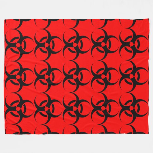 Biogevaar Fleece Deken (Voorkant (Horizontaal))