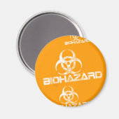 BIOGEVAAR MAGNEET (Voorkant / Achterkant)