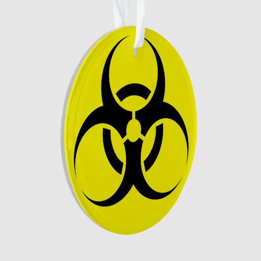 Biogevaar Ornament (voorkant)