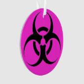 Biogevaar Ornament (voorkant)