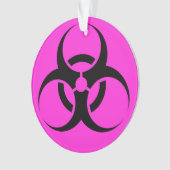 Biogevaar Ornament (voorkant)