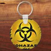 Biogevaar Sleutelhanger (Voorkant)