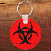 Biogevaar Sleutelhanger (Voorkant)