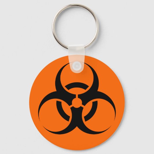 Biogevaar Sleutelhanger (Voorkant)