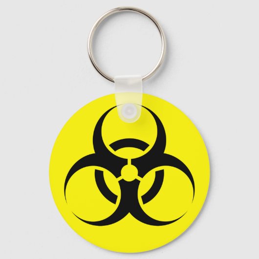 Biogevaar Sleutelhanger (Voorkant)