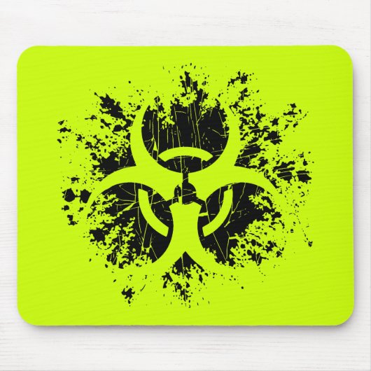 Biogevaar — Splat Muismat (Voorkant)