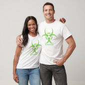 biogevaar! waarschuwingsgevaar t-shirt (Unisex)