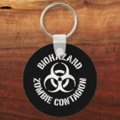 Biogevaar: Zombie-besmettingshaard Sleutelhanger (Voorkant)