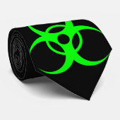 biogevaarlijk1 stropdas (Opgerold)