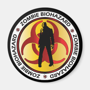Biogevaarlijk afval van Zombie Magneet
