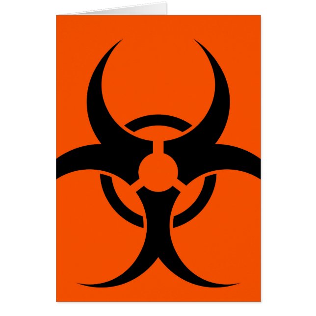 Biogevaarsymbool (Voorkant)