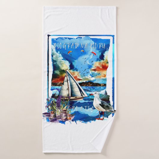 Biograd na Moru (Serviette de bain)