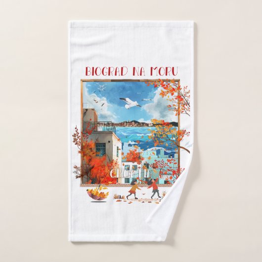 Biograd na Moru 2 (Serviette à main)