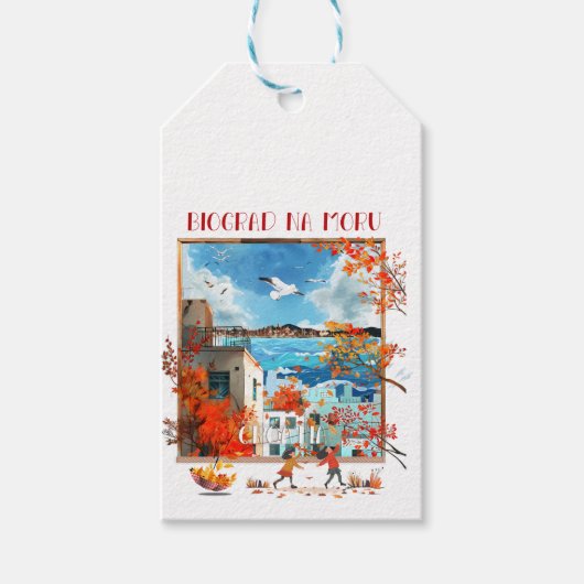 Biograd na Moru 2 Cadeaulabel (Voorkant)