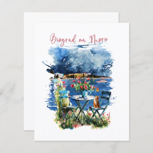 Biograd na moru 3 (Voorkant / Achterkant)