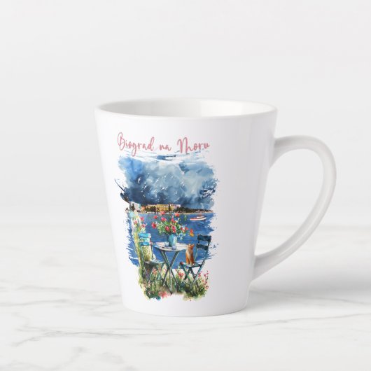 Biograd na moru 3 latte mok (Rechts)