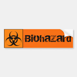 Biohazard 05 bumpersticker