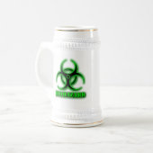 Biohazard Beer Stein Bierpul (Voorkant links)
