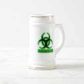 Biohazard Beer Stein Bierpul (Voorkant rechts)
