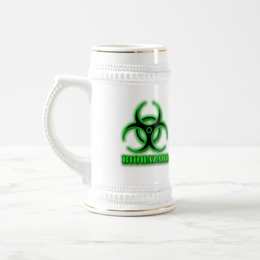 Biohazard Beer Stein Bierpul (Links)