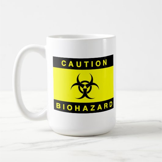 Biohazard-beker Koffiemok (Links)